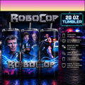 Robocop 1987 Peter Weller 20 oz Tumbler | Edición solo para Fanáticos.