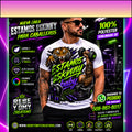 "NEW" T-SHIRT 100% POLYESTER TEAM SKINNY PARA CABALLEROS.