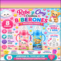 Biberón Personalizado para Bebé 8 oz – Rosa o Azul 🍼💙🩷