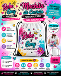 Mochila de Cuerda Poliéster para Personalizar